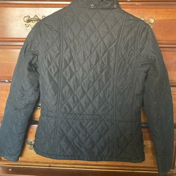 Barbour Navy Quilted Jacket - Picture 5 of 7